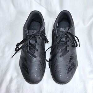 Adidas Predator indoor shoes black lace up womens 7.5